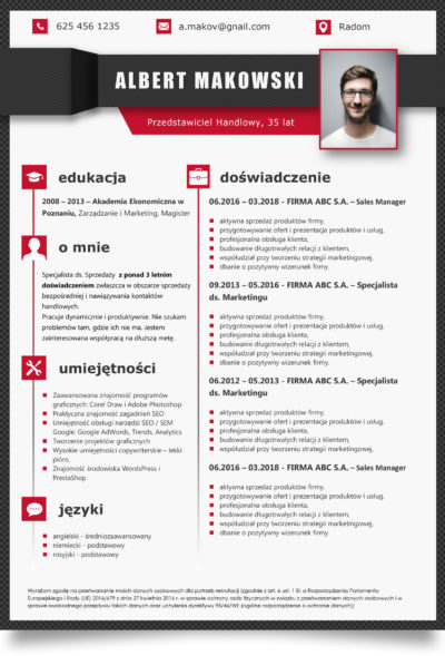 Gotowe CV Rezumey Szablon CV Word Do Pobrania Checklista Pl