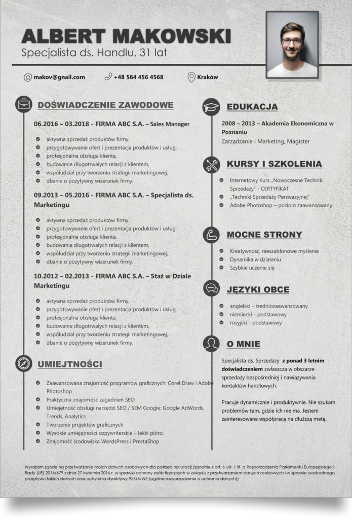 Wzory CV Do Pobrania Checklista Pl