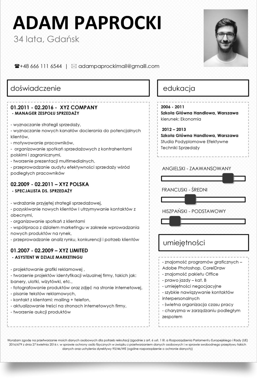 cv doc عربي