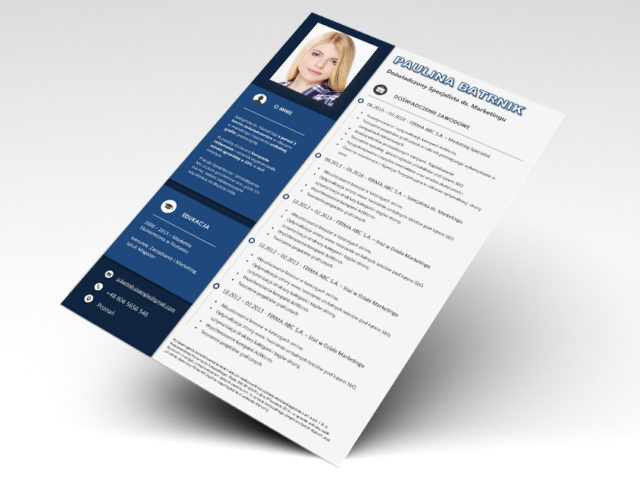 Puste Cv Puste CV do Wypełnienia Word ♛ | 10 minut i Gotowe. Pobierz